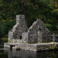 cycling in connemara brings you to the historical village of Cong in County Mayo