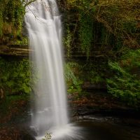 Glencar waterfall - a must see on the Glencar cycling route